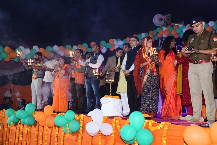 गढ़ गंगा मेला - स्वच्छता सेवा